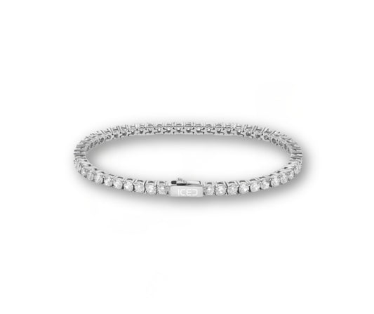 Bracciale Tennis "Crystal" 4mm